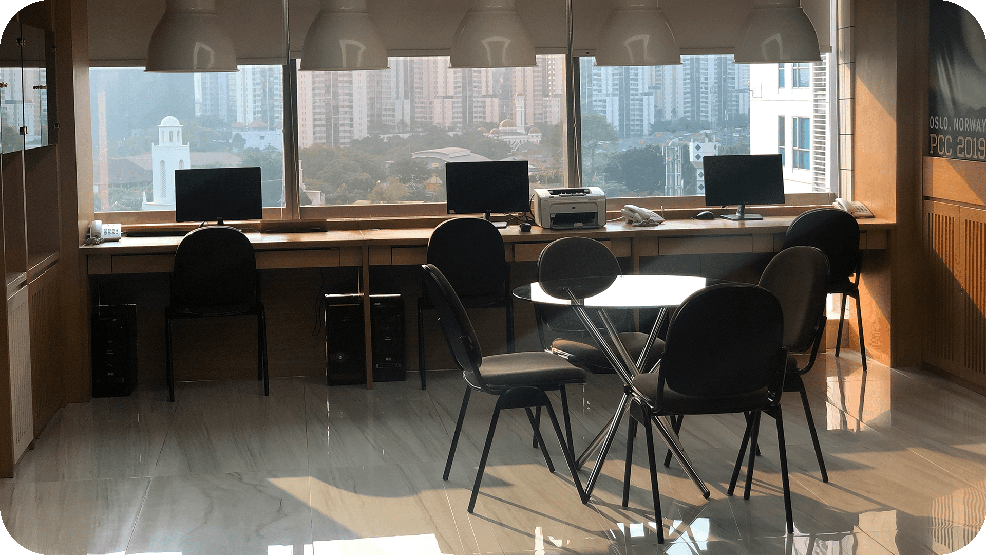 Lounge Area Virtual Office Kota Casablanca